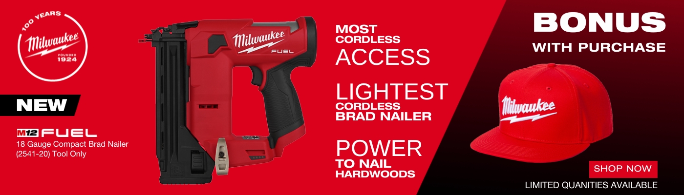 Milwaukee 2541-20 M12 Brad Nailer