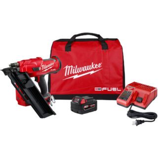 Milwaukee 2745-21 Cordless M18 FUEL 30º Framing Nailer Kit