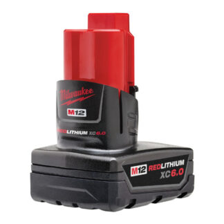 Milwaukee 48-11-2460 M12 REDLITHIUM XC6.0 Extended Capacity Battery Pack