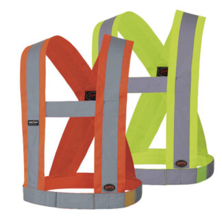 Pioneer Hi-Viz CSA Wide Adjustable Safety Sash