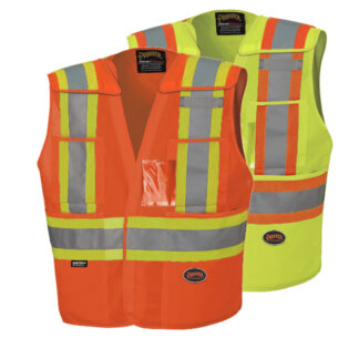 Pioneer Hi-Viz Drop Shoulder Tear-Away Safety Vest