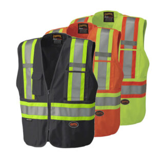 Pioneer Hi-Viz Tear-Away Mesh Back Safety Vest