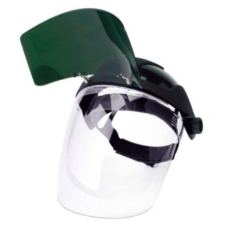 Sellstrom S32151 Face Shield with Flip-Up IR Window & Ratcheting Headgear