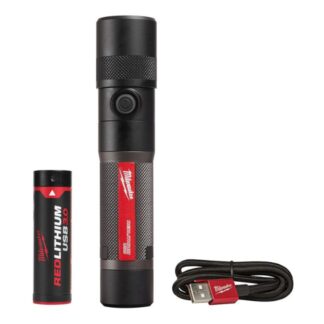 Milwaukee 2161-21 USB Rechargeable 1100L Twist Focus Flashlight